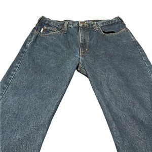 Traditional Fit Dark Blue Men's Jeans